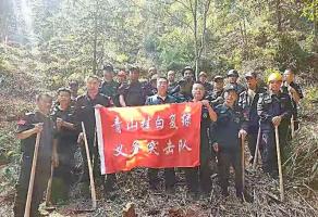 干好每一天|青山掛白我復綠，無私奉獻金森人——資源保護部義務(wù)突擊隊工作記實