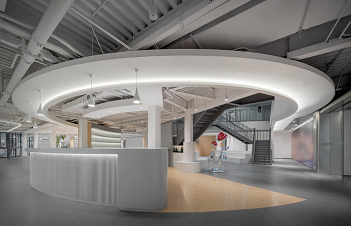 松江化妝品公司科技展廳設計效果-第5張圖片-上海古都建筑設計集團 松江化妝品公司科技展廳設計效果-第5張圖片-上海古都建筑設計集團