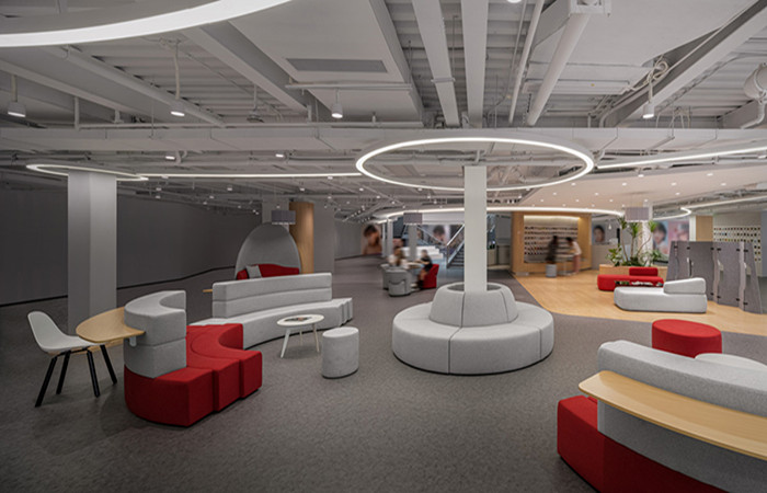 松江化妝品公司科技展廳設計效果-第1張圖片-上海古都建筑設計集團 松江化妝品公司科技展廳設計效果-第1張圖片-上海古都建筑設計集團