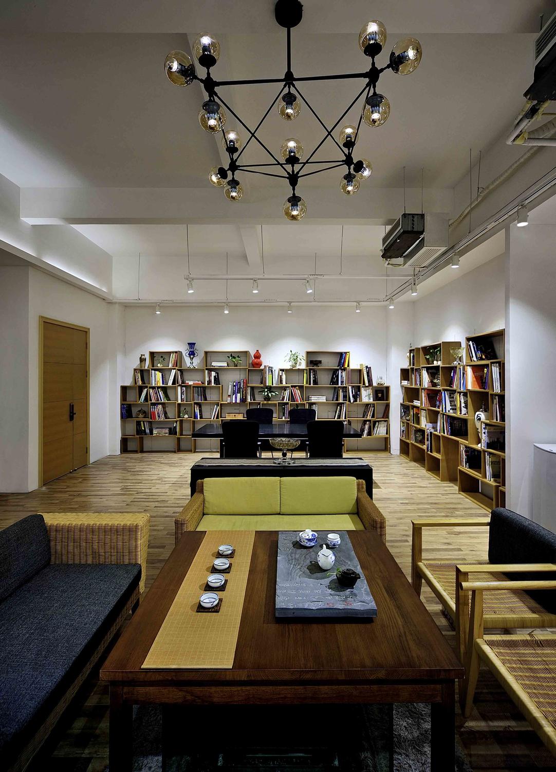 閔行區280平辦公室裝修混搭風格設計-第5張圖片-上海古都建筑設計集團