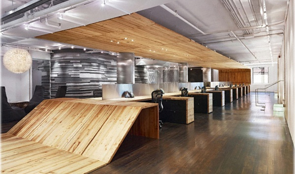 楊浦區全木辦公室裝修設計-第3張圖片-上海古都建筑設計集團