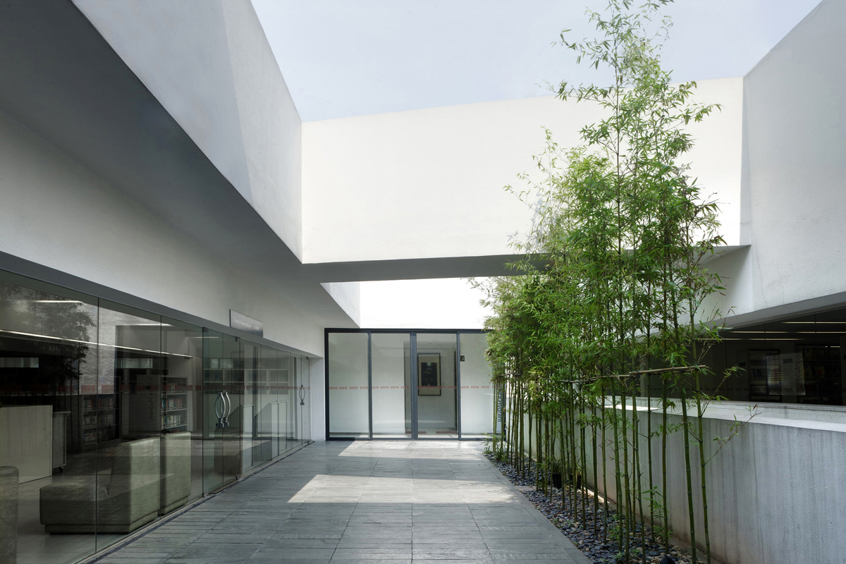 400平清新簡約圖書室裝修設計效果圖-第2張圖片-上海古都建筑設計集團 400平清新簡約圖書室裝修設計效果圖-第2張圖片-上海古都建筑設計集團