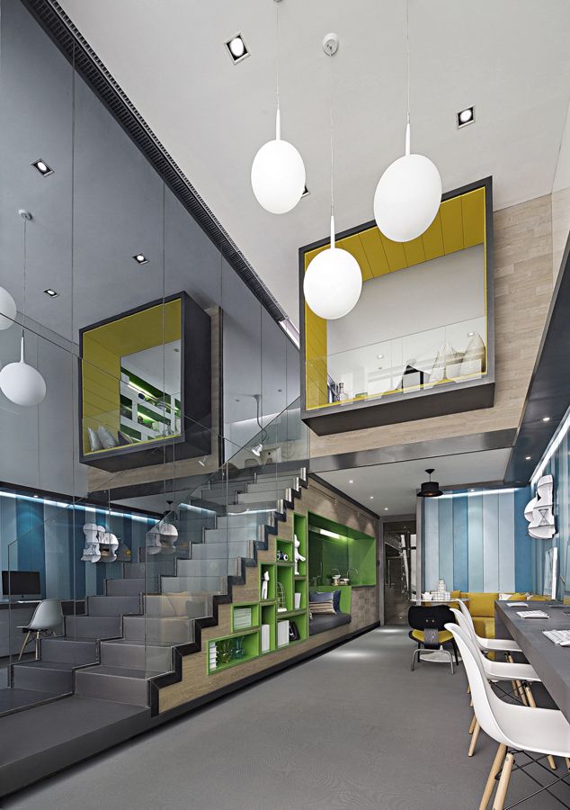 閔行區(qū)50平復(fù)式loft風格辦公室裝修設(shè)計-第8張圖片-上海古都建筑設(shè)計集團 閔行區(qū)50平復(fù)式loft風格辦公室裝修設(shè)計-第8張圖片-上海古都建筑設(shè)計集團