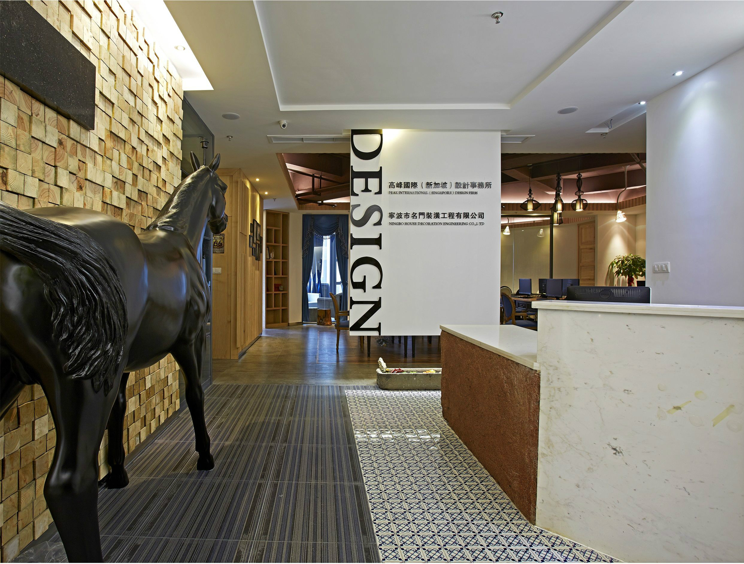 浦東新區紡織品公司辦公室裝修設計-第2張圖片-上海古都建筑設計集團 浦東新區紡織品公司辦公室裝修設計-第2張圖片-上海古都建筑設計集團