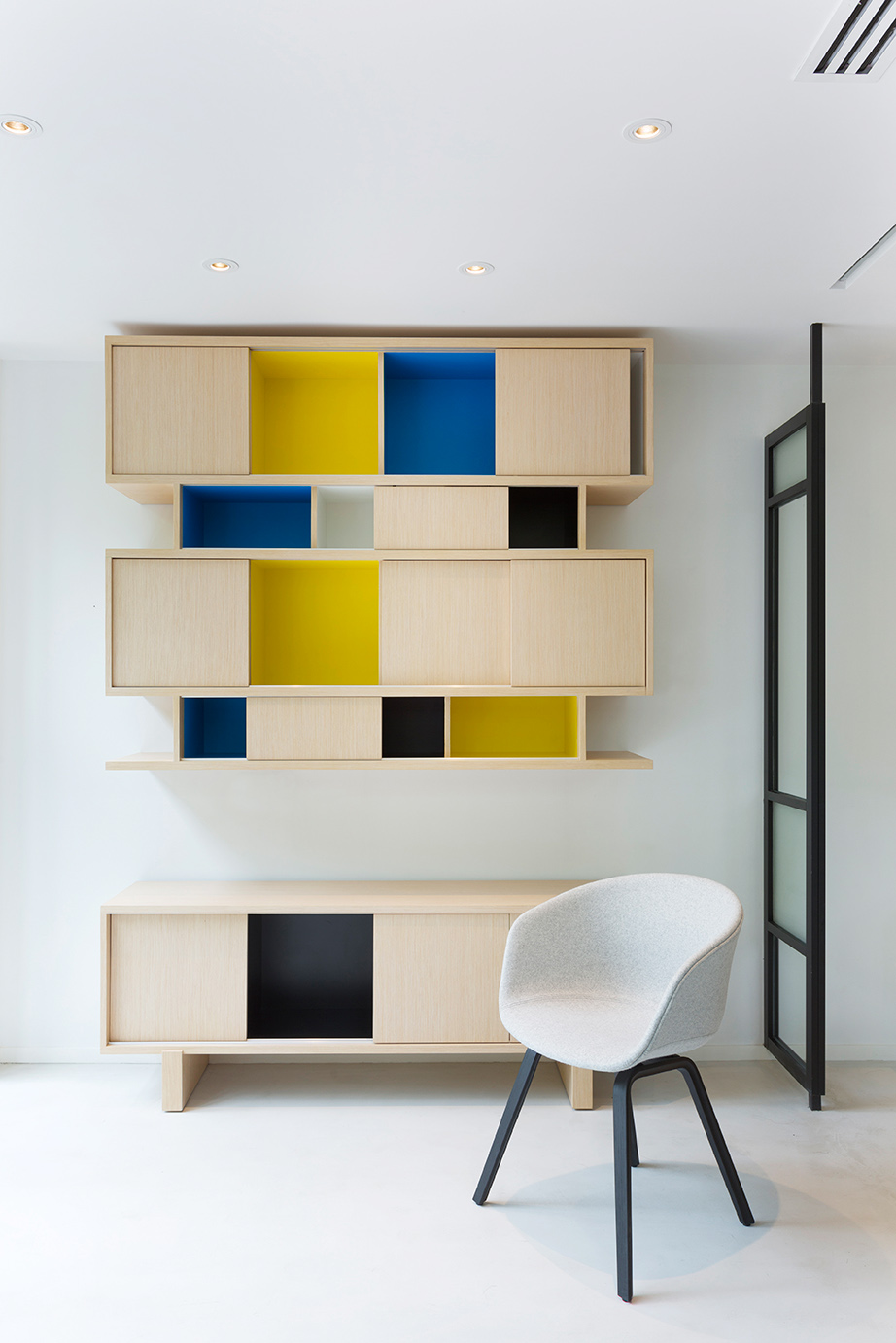 普陀區辦公室裝修簡約溫和風格設計-第11張圖片-上海古都建筑設計集團