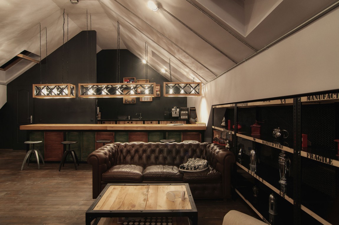 浦東新區120平工業風咖啡廳裝修設計-第15張圖片-上海古都建筑設計集團 浦東新區120平工業風咖啡廳裝修設計-第15張圖片-上海古都建筑設計集團