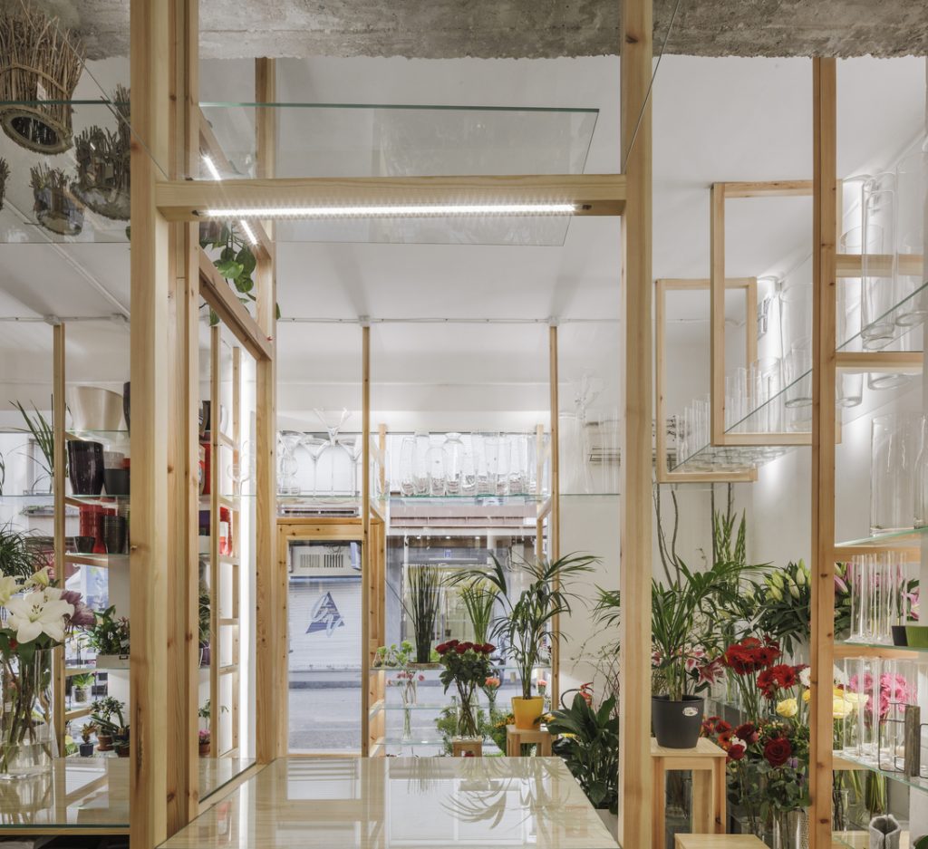 黃浦區清新簡約花店裝修設計-第4張圖片-上海古都建筑設計集團