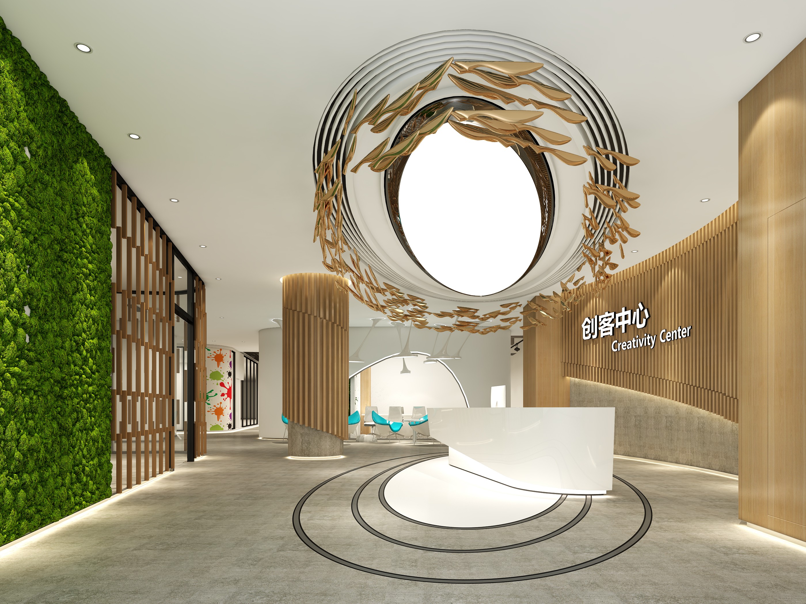 創客中心辦公室裝修設計-第4張圖片-上海古都建筑設計集團 創客中心辦公室裝修設計-第4張圖片-上海古都建筑設計集團