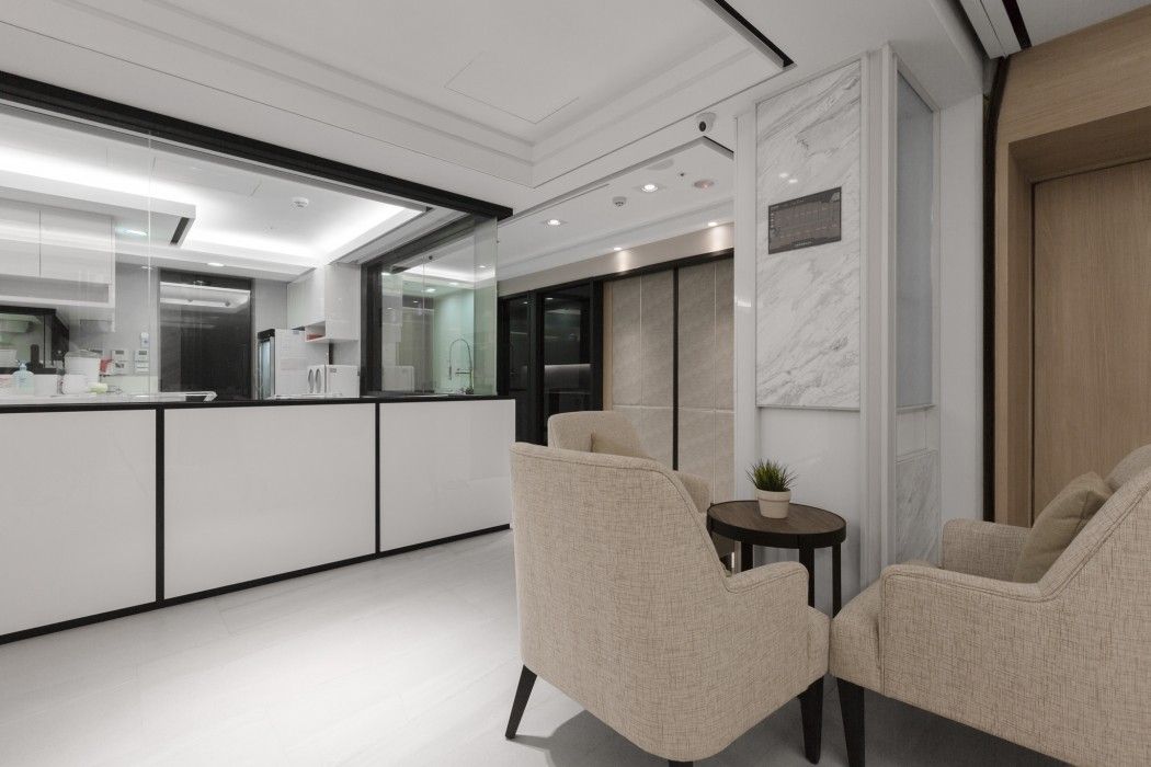 現代科技月子中心裝修設計-第2張圖片-上海古都建筑設計集團 現代科技月子中心裝修設計-第2張圖片-上海古都建筑設計集團