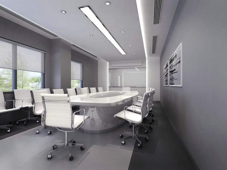 5000平制藥公司辦公空間設計效果-第3張圖片-上海古都建筑設計集團